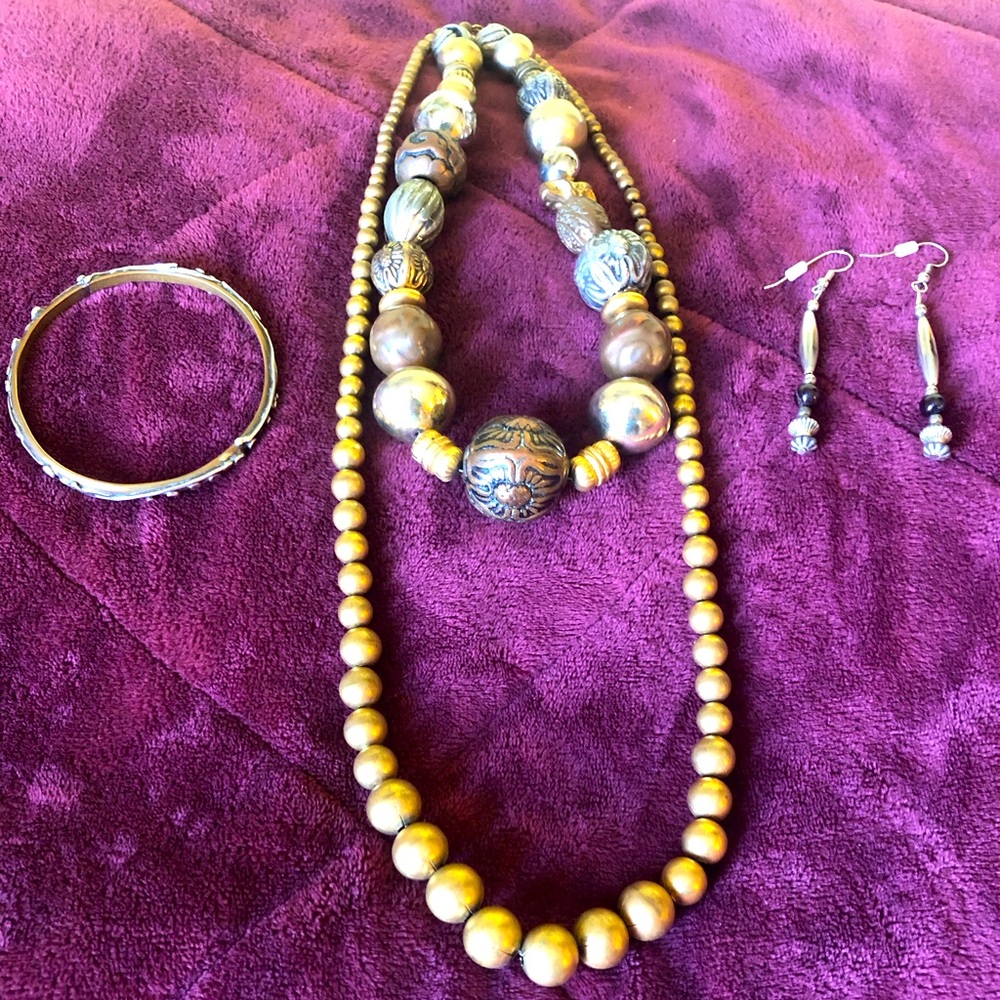 Estate Sale! Collection of Vintage Mixed Metal Jewelry